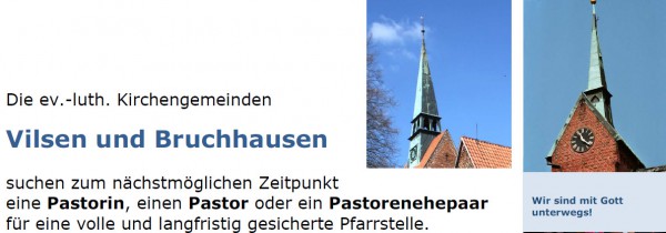 Stellenanzeige